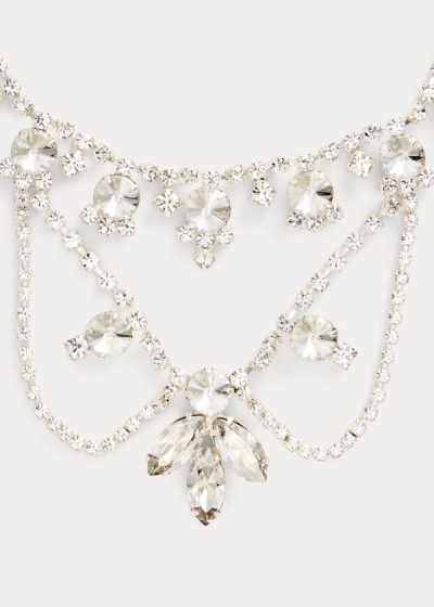 Women's Ralph Lauren Crystal Wreath Necklace | 215098IXG